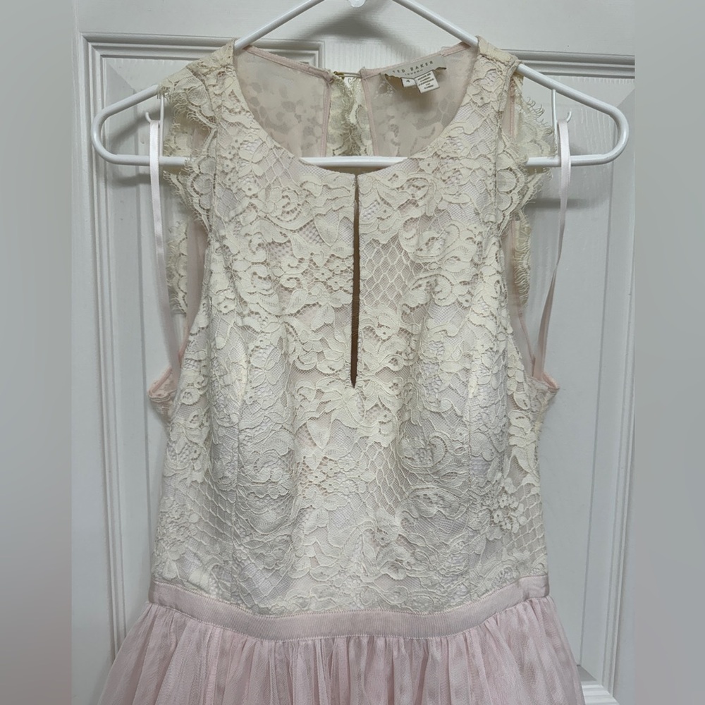 Ted Baker London Pitara Cocktail Dress Ted Sz 4/US 10 - Picture 2 of 11